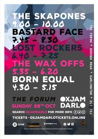 Oxjam Darlo- 2018 Takeover with The Skapones