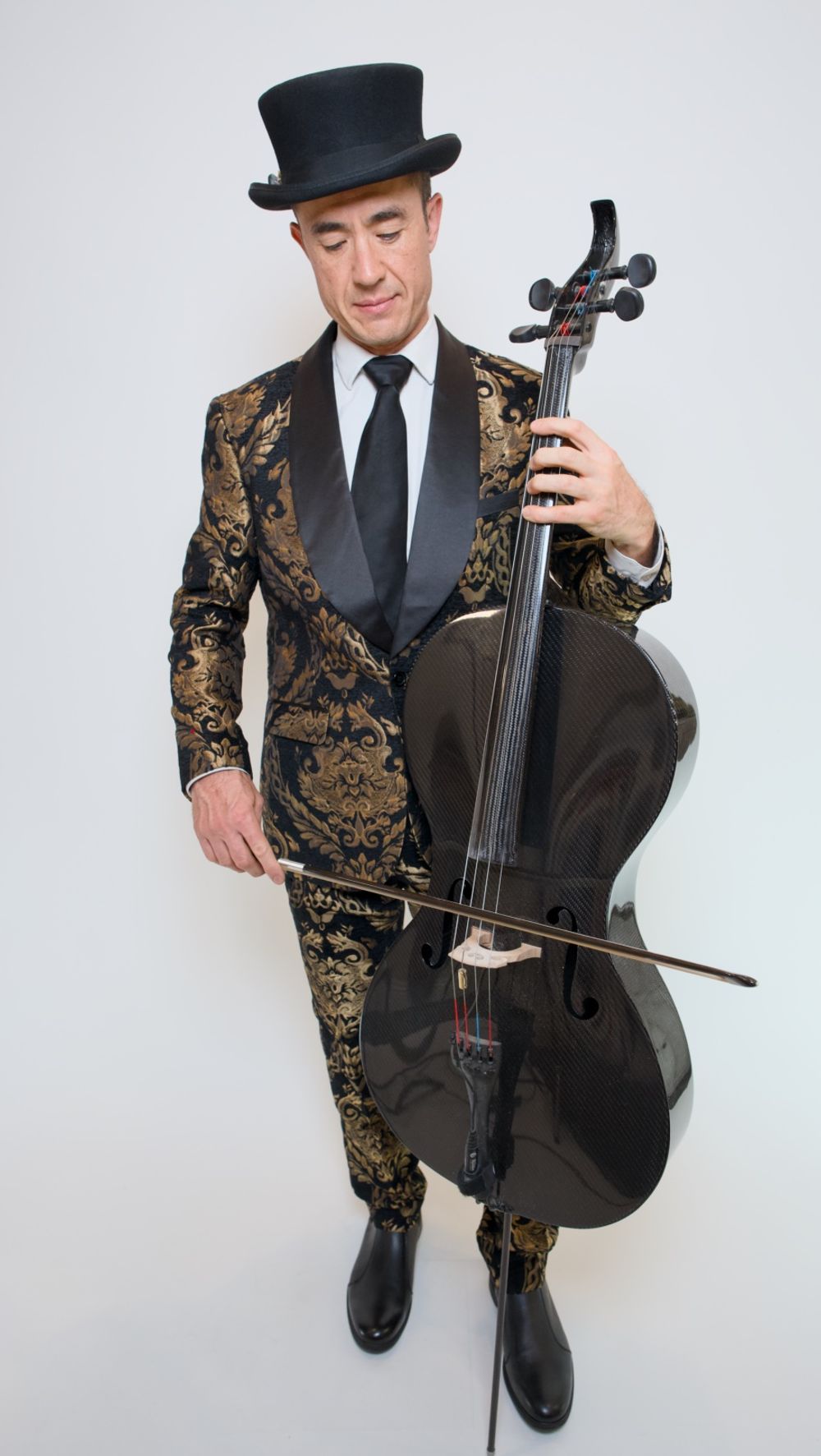 Black and Gold Suit
