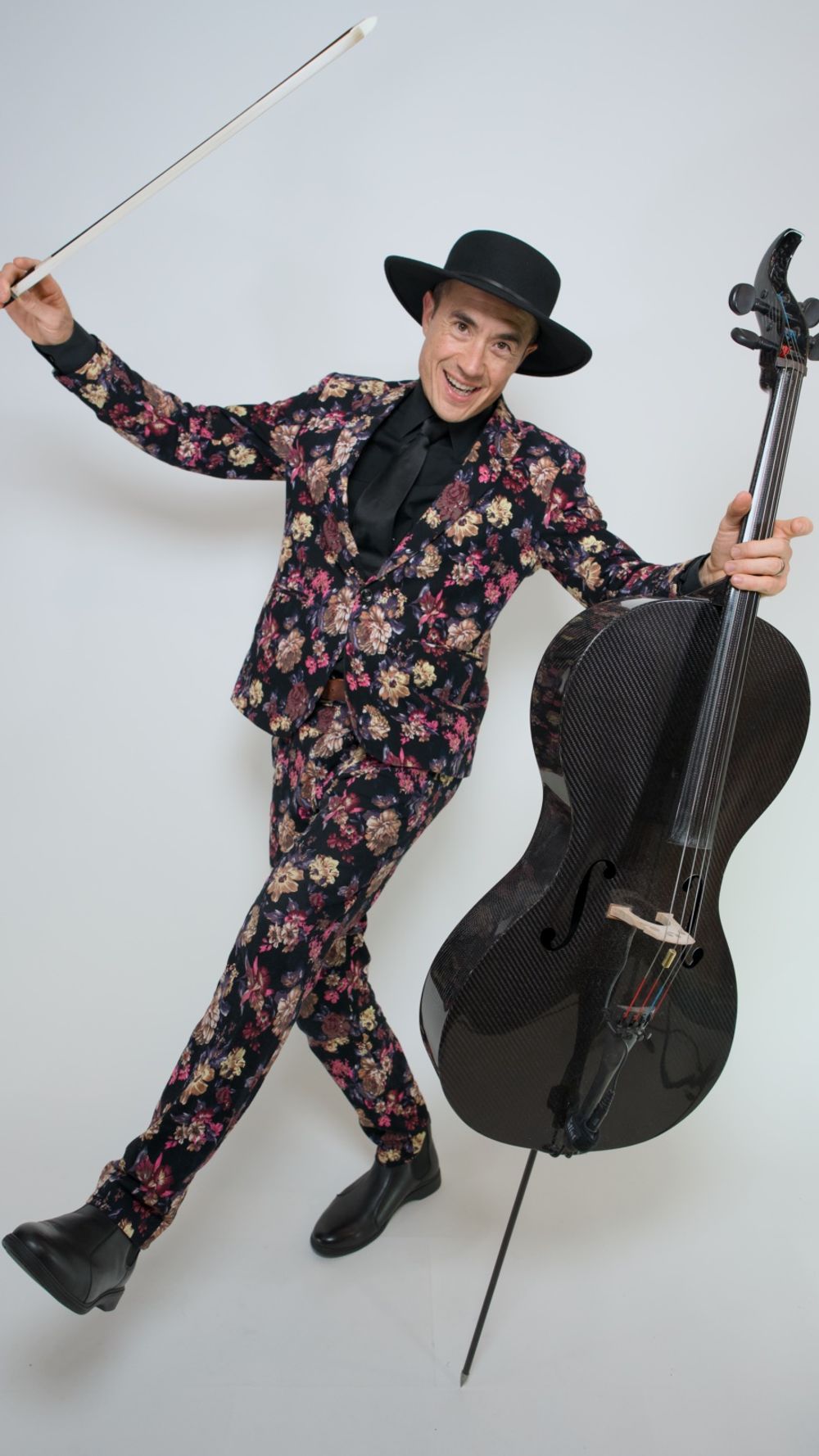 Flower Print Suit