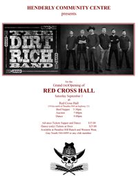 Grand Re-Opening Of Red Cross Hall
