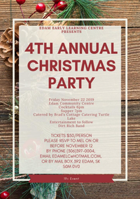 Edam 4th Anuual Community Christmas Party
