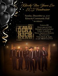 Kitscoty New Years Eve Dance ECS Fundraiser