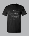 "we are lonely" t-shirt