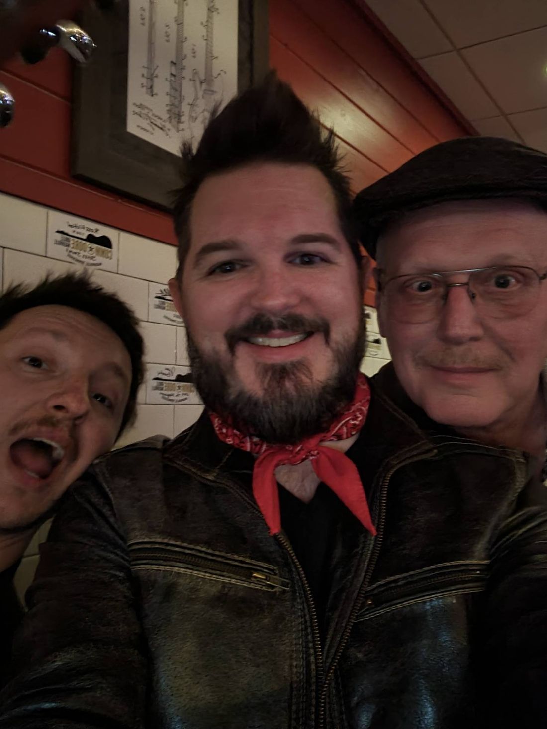 Mick, Adam & Max
