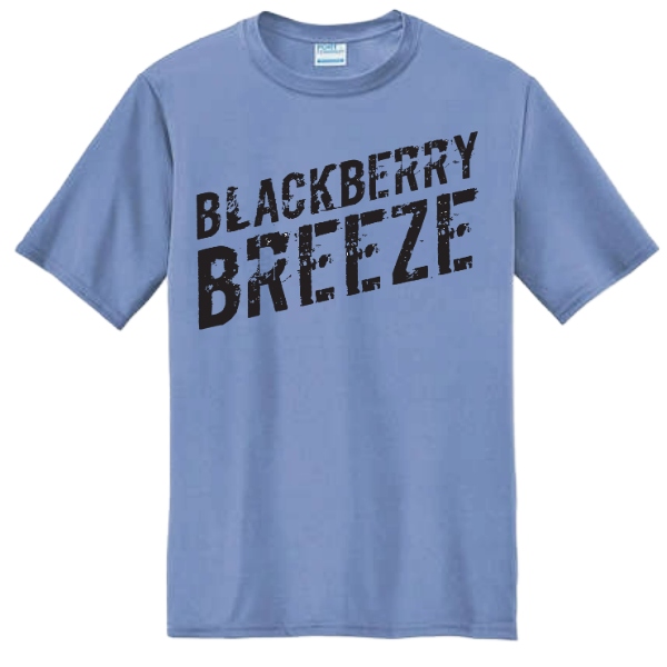 Blackberry Breeze Logo Performance Tee (Copy) (Copy)