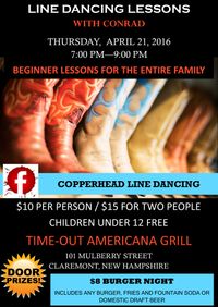 Line Dancing Lessons with Conrad