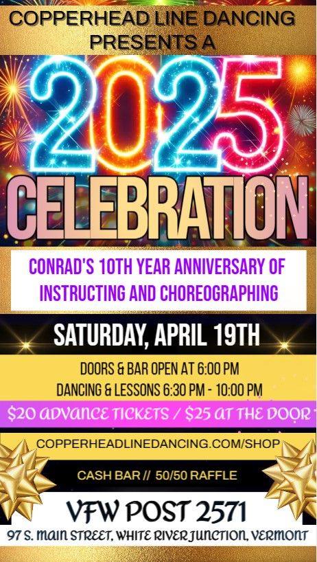 Conrad's 10 Anniversary Celebration - Saturday, April 19, 2025
