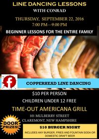 Line Dancing Lessons with Conrad