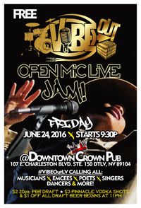 Vibe out open mic jam live round 2