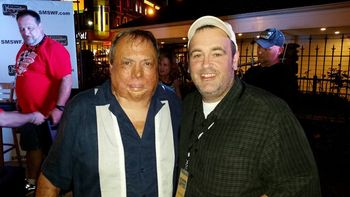 Kim Williams (Garth Brooks, Randy Travis, etc.) and I at the Smoky Mountains Songwriters Festival
