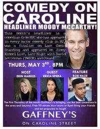 Comedy on Caroline!