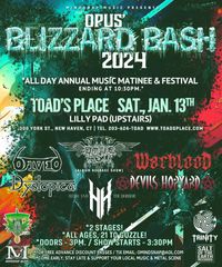 Mindsnap Music Presents: OPUS’ BLIZZARD B-DAY BASH 2024!