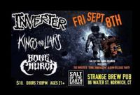 Inverter's SONIC VANDANLISM Release Party w/s/g KINGS AND LIARS & BONE CHURCH