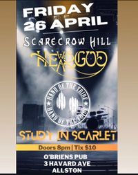 Hand Of The Tribe/He Was A God/Scarecrow Hill/Study In Scarlet
