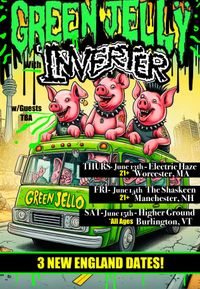 Higher Ground: GREEN JELLY WORLD WAR 333 TOUR W/S/G INVERTER