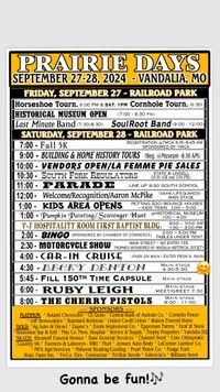 Vandalia Prairie Days