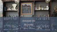 Automatic Iris at bread Bar