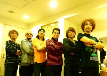 in Tokyo with Masanori Sera and JET ROXX
