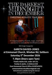 Christmas Acoustic Tour 2026 - Saltburn