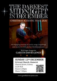 Christmas Acoustic Tour 2026 - Llanwrst