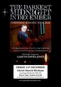 Christmas Acoustic Tour 2026 - Wesham, Preston
