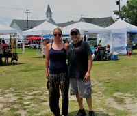 Brian C & Ms. Emily Guemple @ Chincoteague Island Farmers Artisans Market