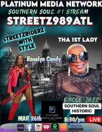 STREETZ989ATL WITH THA 1ST LADY EMCEE JAZZ