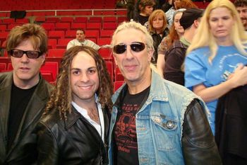 David Ferrari with Dee Snider.

