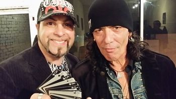 David Ferrari with Steven Pearcy.

