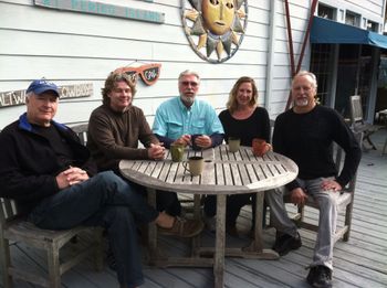 With Casey, Robert and Gary
