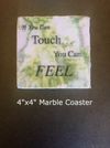 Set Of 4 Marble Coasters + Free Download Of The Song "If You Can Walk You Can Dance"  (Available in continental U.S. only-FREE shipping)  SOLD OUT!!!