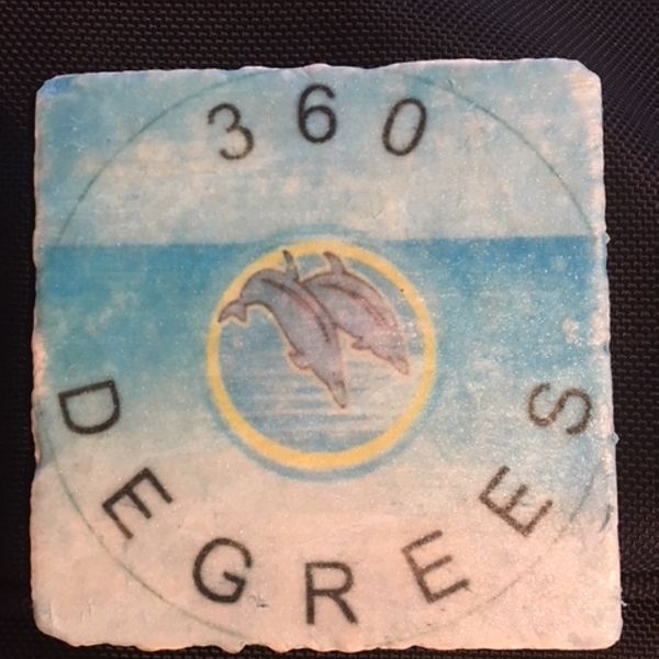 360 Degrees Marble Coaster (Free Shipping in U.S.)