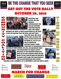 Get Out The Vote Rally