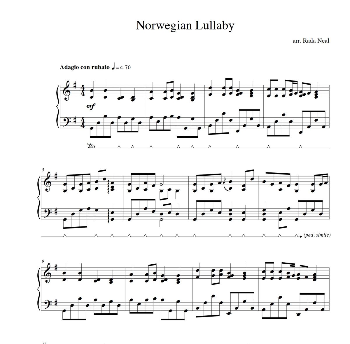 Norwegian Lullaby