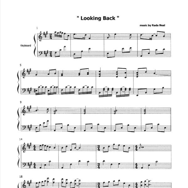 Looking Back