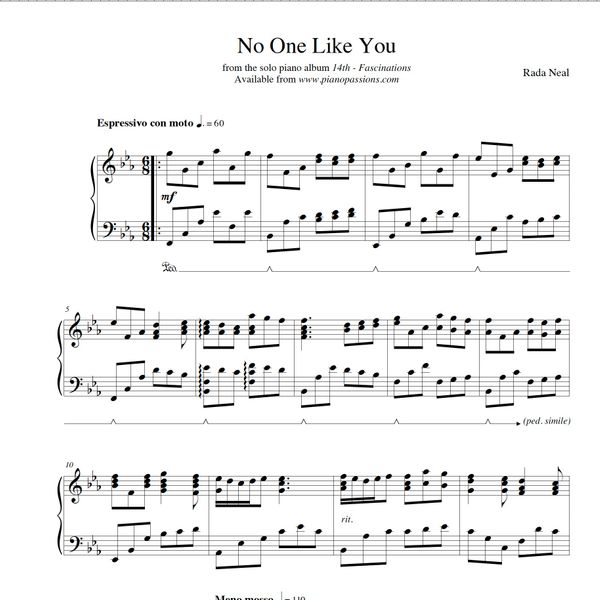 No One Like You