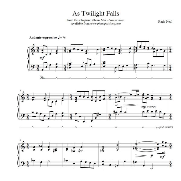 As Twilight Falls