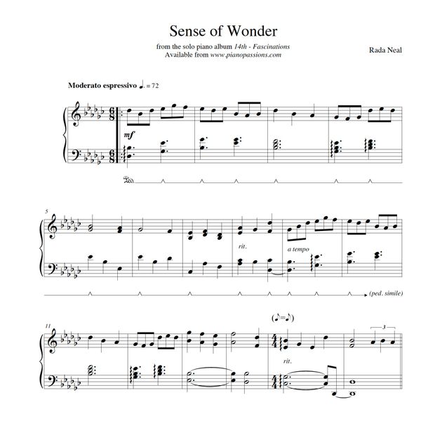 Sense of Wonder