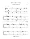 Song of Thanksgiving
