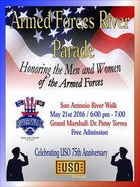 Armed Forces Day River Parade & USO 75th Anniversary