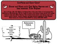 Western Night at Second Story Cafe