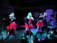 Princess and the Evolution at Frontier Club Dec 12th for our annual ugly sweater Xmas Party!