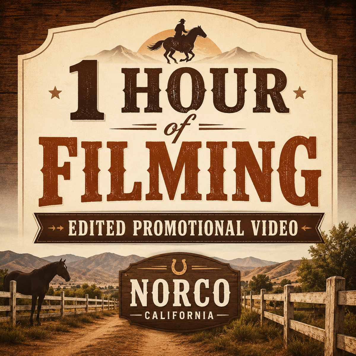 10:30am (1 hour of filming) July 6th | 2026