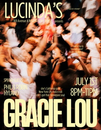 Gracie Lou with special guests Phil & Robin Hyland