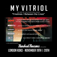 My Vitriol 2 night special + Hundred Reasons