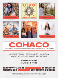 COHACO - Colorado Handpan Community - Live @ Helios Public Art House