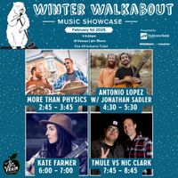 More Than Physics at Winter Walkabout Music Showcase