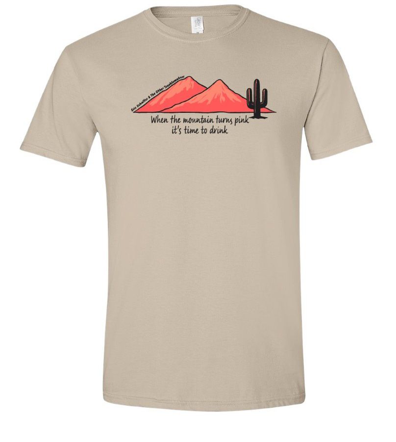 "Mountain Turns Pink"  T-Shirt