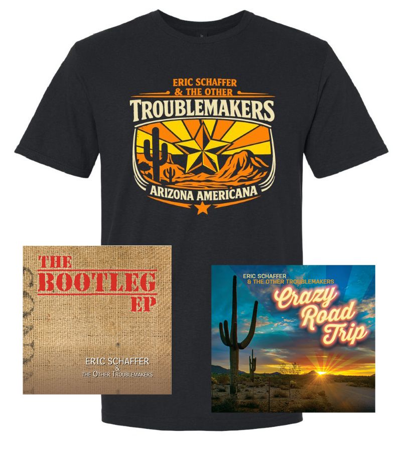 "Arizona Americana"  T-Shirt/CD Bundle