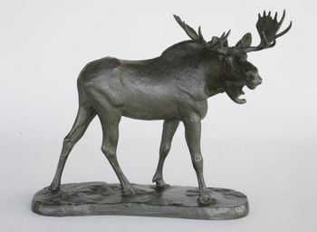 Carl Ringus - "Bronze Moose" - 1905
